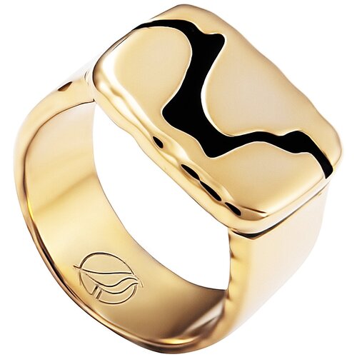 фото Кольцо sinete 21 | позолота, эмаль | 12 г зяблик