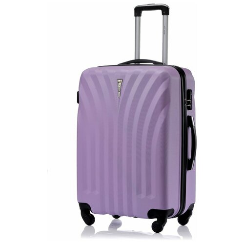 фото L'case чемодан l'case phuket m 66х46х26см (24) со съемными колесами, лиловый