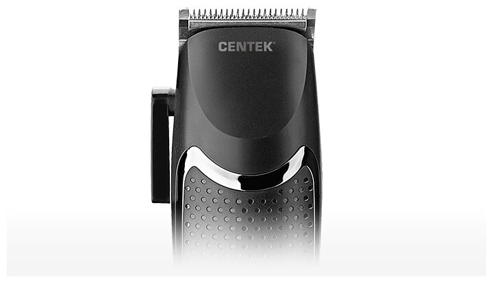 Машинка для стрижки Centek CT-2135 (черный) 9 Вт, длина шнура 1.8м, 4 насадки, премиум упак, щеточ. - фотография № 5