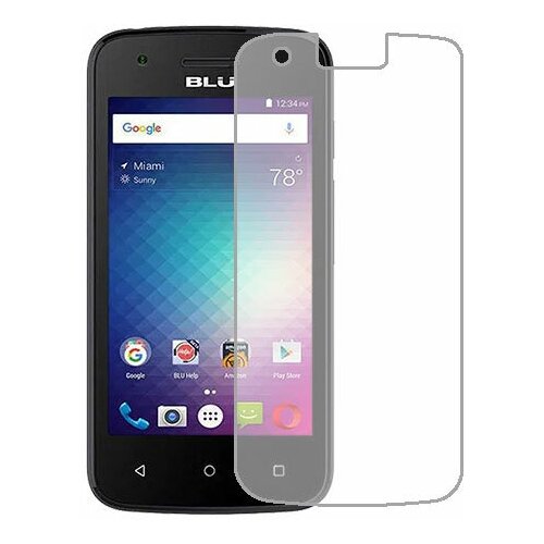 BLU Dash L2 защитный экран Гидрогель Прозрачный (Силикон) 1 штука