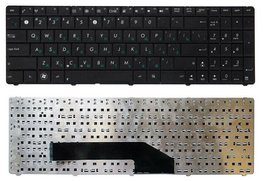 Клавиатура для Asus K50, K50I, K50IJ, K50C, K50IN (MP-07G73SU-5283, V090562BS1)