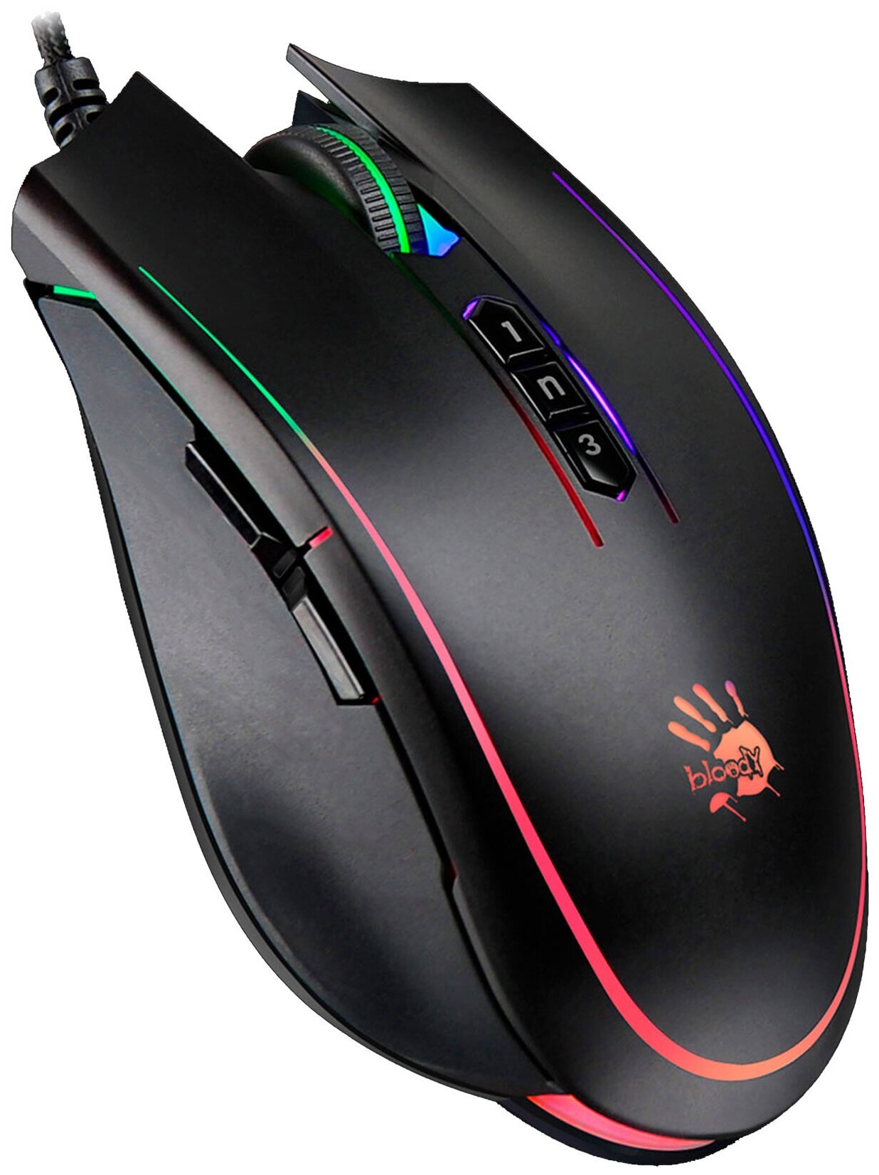 Игровая мышь A4Tech Black - фото №18