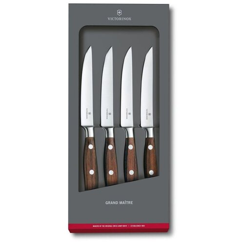 фото Набор кухонных ножей victorinox grand maitre steak (7.7240.4)