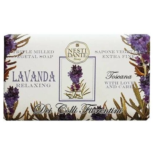 NESTI DANTE Мыло Tuscan lavender / Лаванда, 250г. мыло туалетное lavenda relaxing