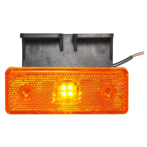 Фонарь Габаритный Led 24v С Кронштейном (Желтый, Мод.90-00-1) АТ арт. AT22884 указатель габаритов гф 3 18 желтый led 12 24v