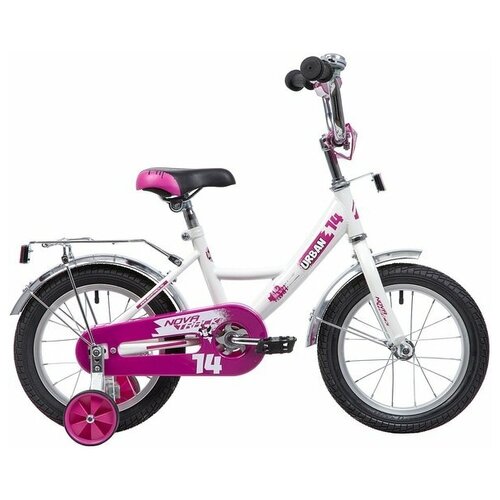 Велосипед 14 Детский Novatrack Urban 2020 Количество Скоростей 1 Рама Сталь 9 Белый NOVATRACK143URBANWT9 863100₽
