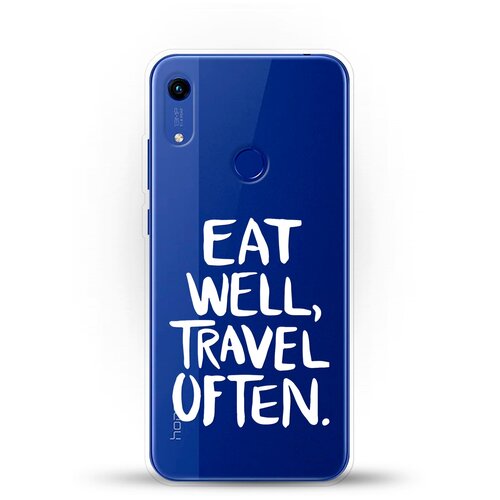 фото Силиконовый чехол eat well на honor 8a pro andy & paul
