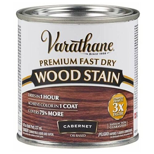 Масло-морилка Varathane Fast Dry Wood Stain для дерева 0,946 л, ранняя Америка