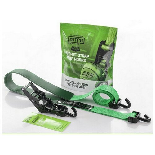 Ремень стяжной автовозный HITCH REGULAR 50мм, 3т, 3м, контр 750мм.