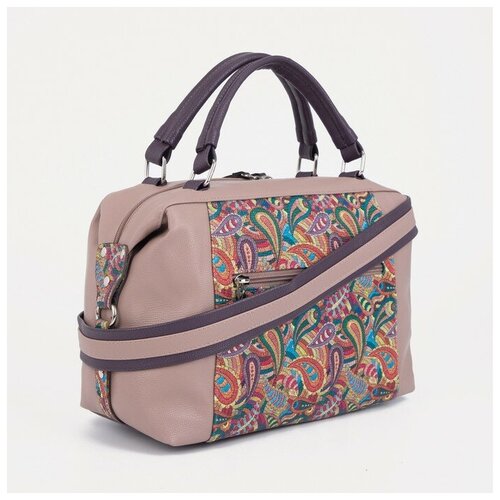 Саквояж на молнии, цвет цветной