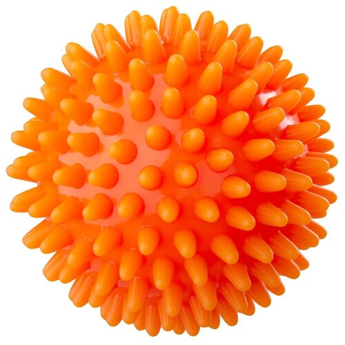 фото Мяч массажный ican imb-101, pvc, 7,5 см, оранжевый