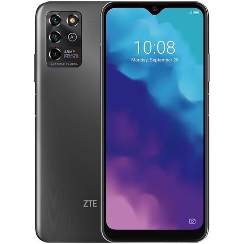 Смартфон ZTE Blade V30 Vita 4/128 ГБ, Dual nano SIM, серый графит