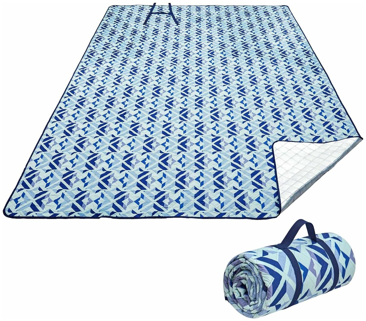 Плед для пикника King Camp Ariel Picnic Blanket Blue 200×150