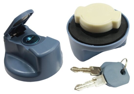 Крышка бензобака AdBlue D-40мм с ключом и защит, пластик (MB-MAN-DAF, 81154026027, 1742568)