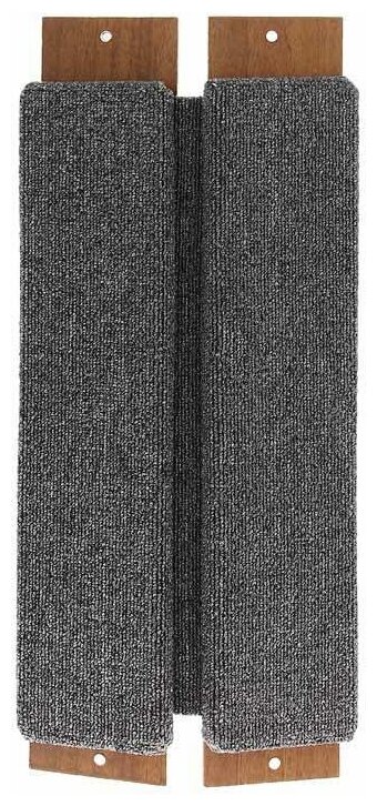 Когтеточка вака В-2 ковровая угловая средняя (250х600)