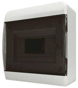 <b>Щит</b> распределительный <b>Tekfor</b> BNK/BNS/BNZ/BNO 40-08-1 встраиваемый, пластик, модулей 8 <span>тип шкафа: <b>щит</b> распределительный, ширина: 218 мм, глубина: 102 мм</span>