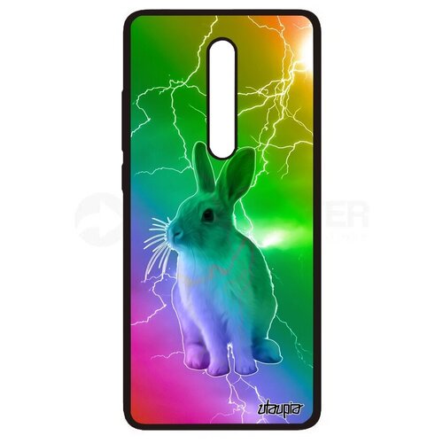 фото Яркий чехол на смартфон // xiaomi mi 9t pro // "кролик" трусишка грызун, utaupia, цветной