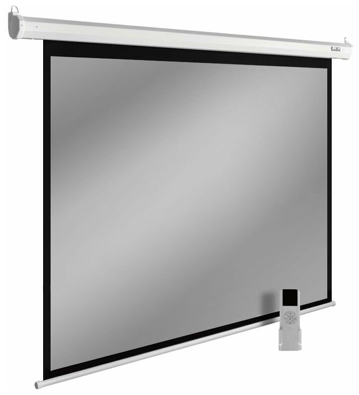 Экран CACTUS 150x200см SIlverMotoExpert CS-PSSME-200X150-WT 4:3 настенно-потолочный рулонный белый