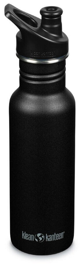 Бутылка Klean Kanteen Classic Narrow Sport 18oz (532 мл) Black 1008432