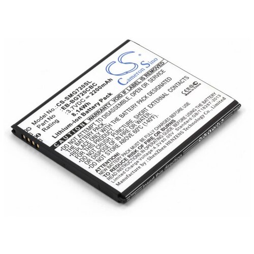 фото Аккумулятор для телефона samsung galaxy grand 3 (eb-bg720cbc) sino power