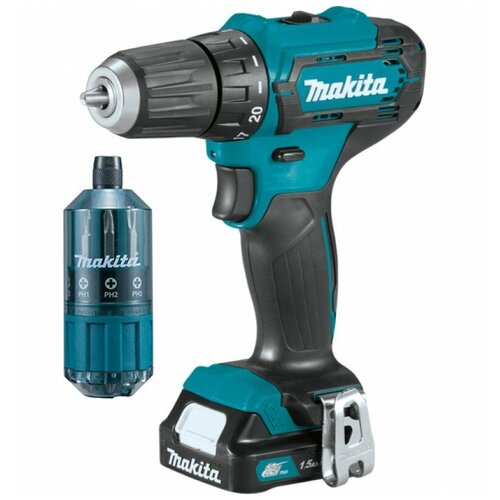Аккумуляторная дрель-шуруповёрт MAKITA DF333DWYE4 889000₽
