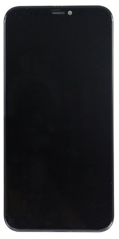 Экран (дисплей) для Apple iPhone A2160 в сборе с тачскрином (черный) (Soft OLED)
