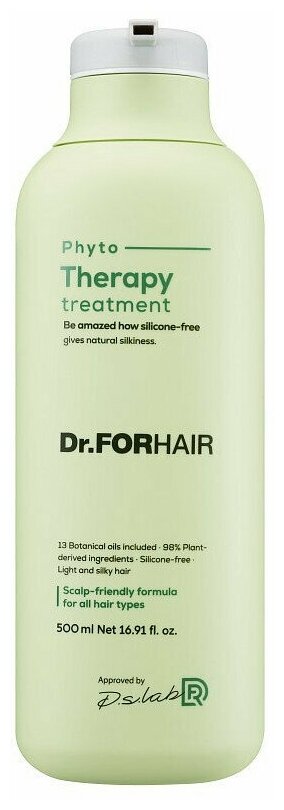 Питательный кондиционер для всех типов волос Phyto Therapy Treatment Dr. For Hair, 500 мл