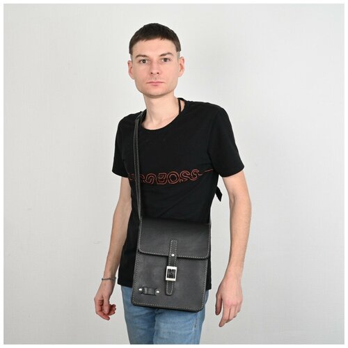 Сумка мужская Lindex Аскет чёрная