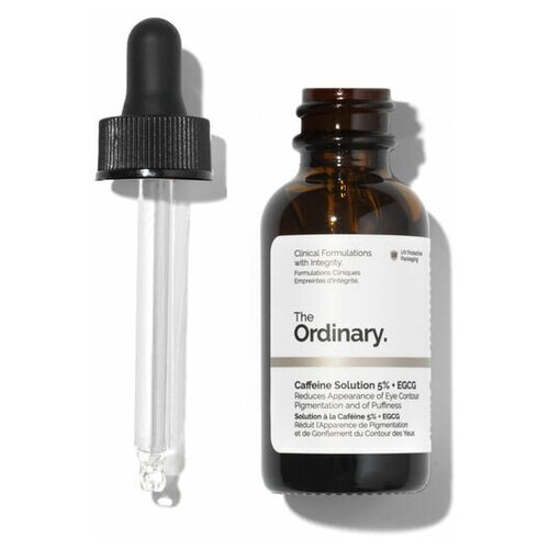 Сыворотка под глаза для уменьшения темных кругов и отечности с кофеином и зеленым чаем - The Ordinary - Caffeine Solution 5% + EGCG - 30ml