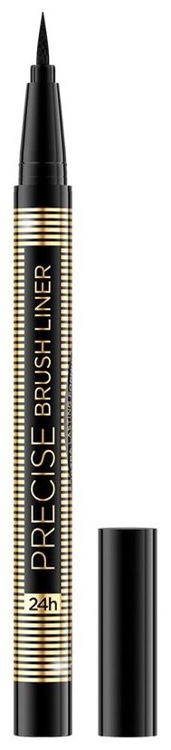 Eveline Cosmetics Подводка для глаз Precise Brush Liner, оттенок черный