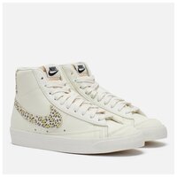 nike blazer mid black leopard