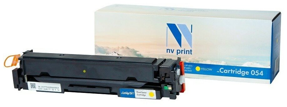 Картридж EasyPrint LC-054H Yellow для Canon i-SENSYS LBP621Cw/LBP623Cdw/MF641Cw/MF643Cdw/MF645Cx с чипом