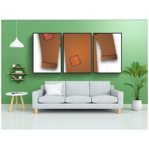 фото Набор модулных постеров для интерьера "свитер, одеть, одежда" 60x90 см. в тубусе, без рамки lotsprints