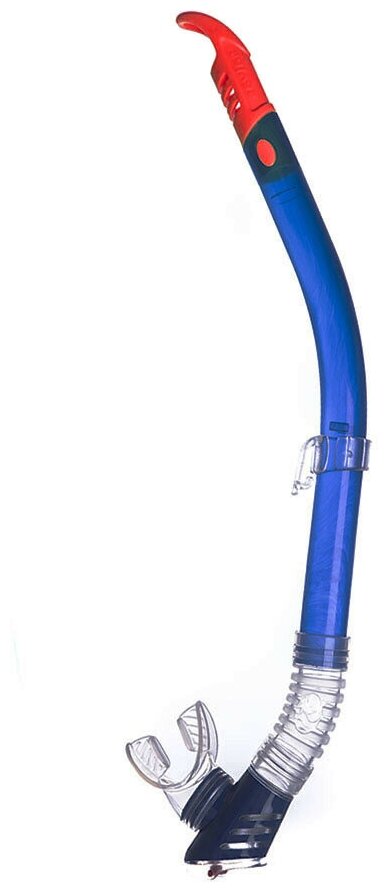 Трубка плавательная SALVAS Splash Snorkel DA190S9BBSTS, размер взрослый