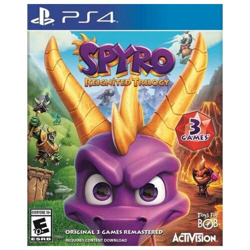 Spyro Reignited Trilogy (английская версия) (PS4) игра activision nintendo spyro reignited trilogy