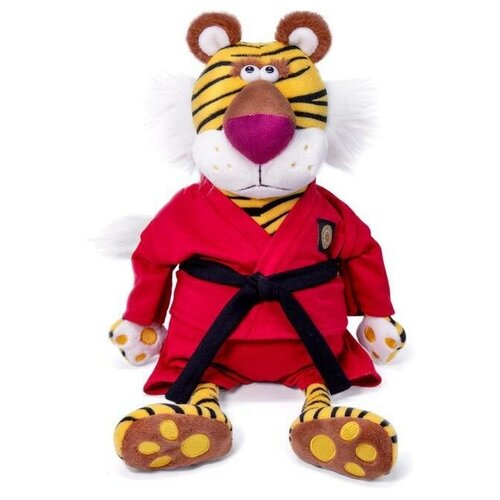 Мягкая игрушка Тигр Эд - борец, 32 см мягкая игрушка тигр 20 см