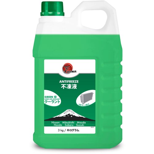 FUJIMA Антифриз -50 LongLife GREEN 3кг