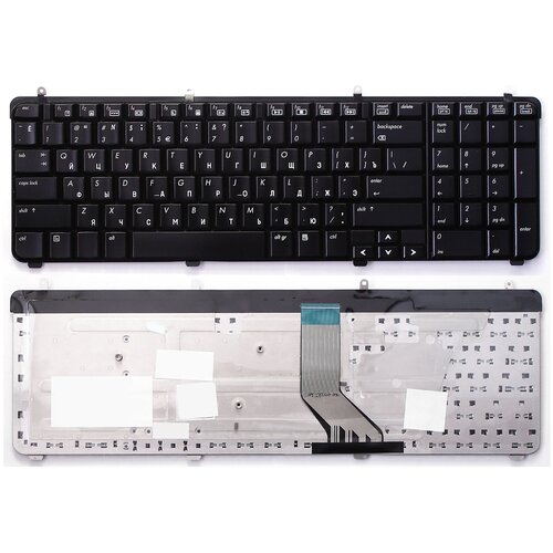 Клавиатура для ноутбука HP Pavilion dv7 dv7-2000 dv7-2100 dv7-2200 черная 1030₽