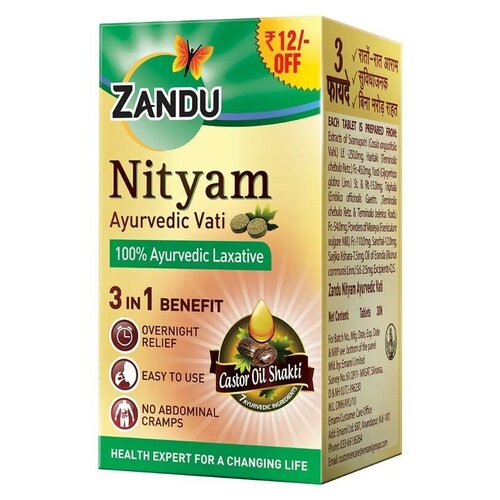 Нитьям Занду (Zandu Nityam), 30 таблеток