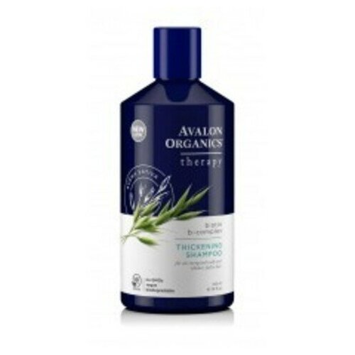 20538202 Avalon Organics Therapeutic Shampoo: Шампунь для волос с комплексом биотина (Biotin B-Complex Thickening Shampoo), 414мл