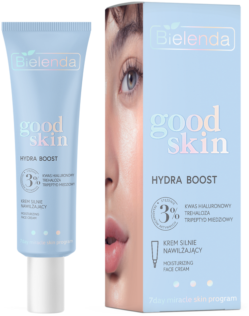 GOOD SKIN HYDRA BOOST Крем увлажняющий с гиалуроновой кислотой, трегалозой, трипептидами 50мл