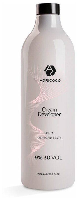 Adricoco, Miss Adri - крем-окислитель Developer 9% (30 vol.) Корея, 1000 мл