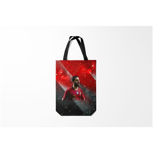 фото Сумка-шоппер / 31х42 см / известные футболисты / бернарду силва silva bernardo манчестер сити burnettie