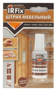 <b>Штрих</b> реставрационный <b>для</b> <b>мебели</b> цвет: Темная вишня <span>подверженных интенсивной эксплуатации. удобен <b>для</b> применения на неровной поверхности и устранении повреждения в труднодоступном месте. преимущества великолепно удаляет виды повреждений: сколы</span>