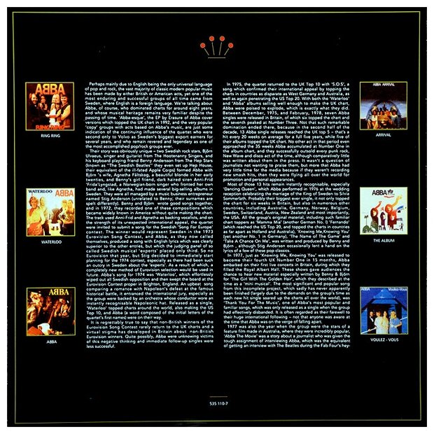 Виниловая пластинка Universal Music ABBA - Gold (Greatest Hits)(2LP)