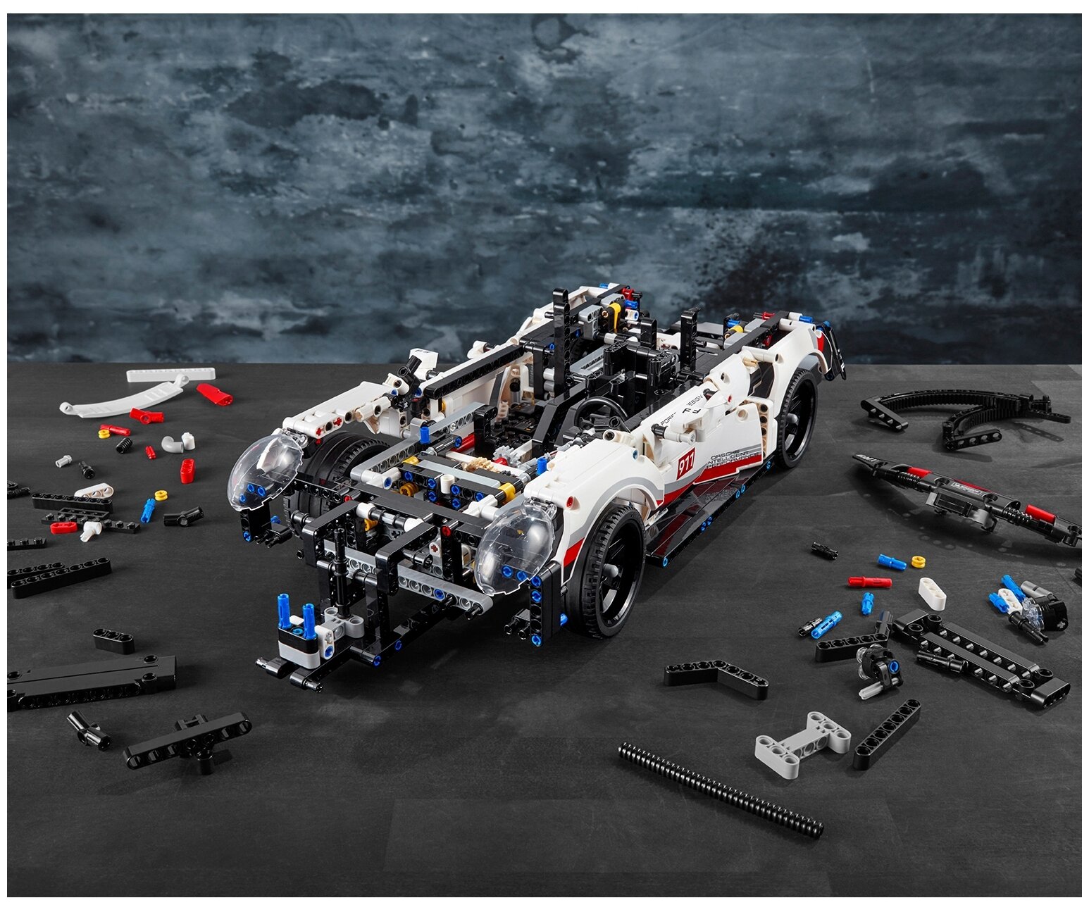 Lego Technic 42096 Preliminary GT Race Car Конструктор - фото №15