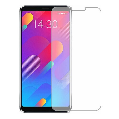 Meizu V8 защитный экран Гидрогель Прозрачный (Силикон) 1 штука