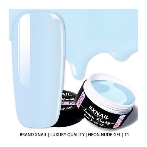 Xnail, Luxury Quality Neon Nude Gel 11, 15гр