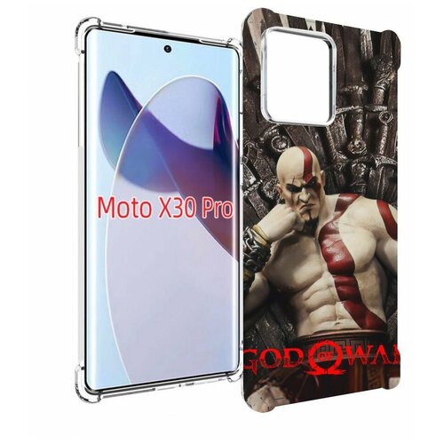 чехол mypads god of war кратос для motorola moto g22 4g задняя панель накладка бампер Чехол MyPads God of War Кратос для Motorola Moto X30 Pro задняя-панель-накладка-бампер