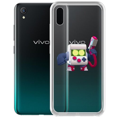 фото Чехол-накладка clear case brawl stars-8-бит классический для vivo y1s krutoff group